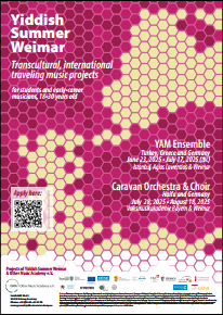 Yiddish Summer Weimar 2025 TRAVELING MUSIC PROJECT -  portrait (PDF)