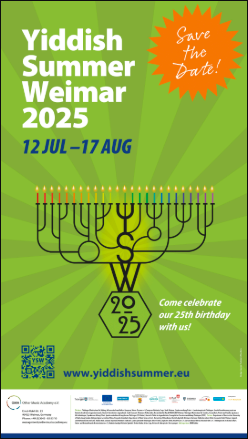 Yiddish Summer Weimar 2025 -  portrait (JPG)